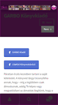 Mobile Screenshot of garbokiado.hu